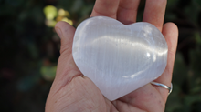 Load image into Gallery viewer, Selenite - Hearts L