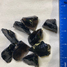 Load image into Gallery viewer, Black Obsidian Glass- Raw L