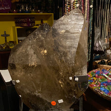 Load image into Gallery viewer, Smoky Quartz - Double Point w/Lemon Citrine Inclusion-20+lbs.