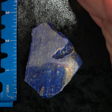 Load image into Gallery viewer, Lapis Lazuli - Polished Drilled Slice/b