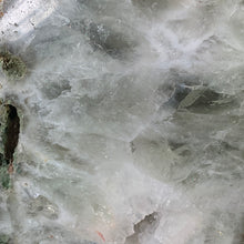 Load image into Gallery viewer, Green Amethyst/Prasiolite Slice L/b w/stand