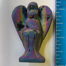 Load image into Gallery viewer, Blue Titanium Druzy - Angel