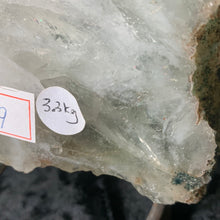 Load image into Gallery viewer, Green Amethyst/Prasiolite Slice L/b w/stand