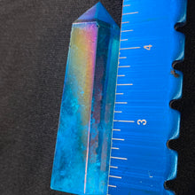 Load image into Gallery viewer, Aqua Aura Quartz Shaped Towers/Point 30