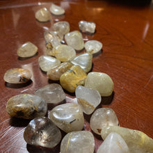 Load image into Gallery viewer, Rutilated Quartz- Tumbled S