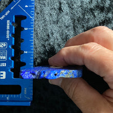 Load image into Gallery viewer, Lapis Lazuli - Polished Drilled Slice/b