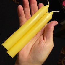Load image into Gallery viewer, 6" Yellow Candle (Sun/Ra work)