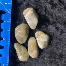 Load image into Gallery viewer, Green Amethyst / Prasiolite Chevron-Tumbled M