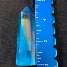 Load image into Gallery viewer, Aqua Aura Quartz Shaped Towers/Point 30