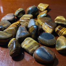 Load image into Gallery viewer, Tiger's Eye (yellow) - Tumbled M