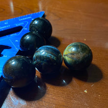 Load image into Gallery viewer, Tiger's Eye (blue) - Sphere M