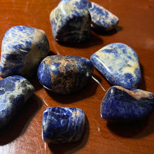 Load image into Gallery viewer, Sodalite - Tumbled w/Sunstone M