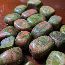 Load image into Gallery viewer, Unakite - Tumbled M