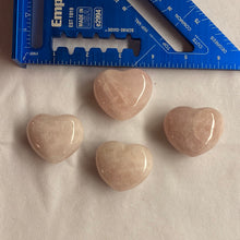Load image into Gallery viewer, Rose Quartz -Hearts L