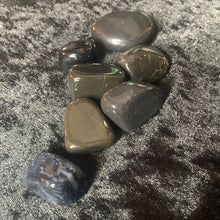 Load image into Gallery viewer, Tumbled Black Obsidian- M