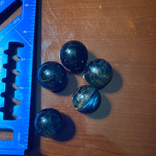 Load image into Gallery viewer, Tiger's Eye (blue) - Sphere M