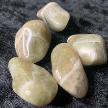 Load image into Gallery viewer, Green Amethyst / Prasiolite Chevron-Tumbled M