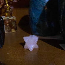 Load image into Gallery viewer, Rose Quartz - Tetrahedron