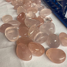 Load image into Gallery viewer, Rose Quartz - Tumbled M Ultra Clarity & Color