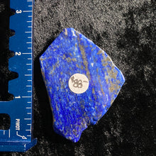 Load image into Gallery viewer, Lapis Lazuli - Polished Drilled Slice/b
