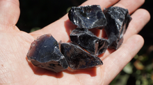 Load image into Gallery viewer, Black Obsidian Glass- Raw L