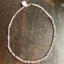 Load image into Gallery viewer, Faceted Amethyst Choker
