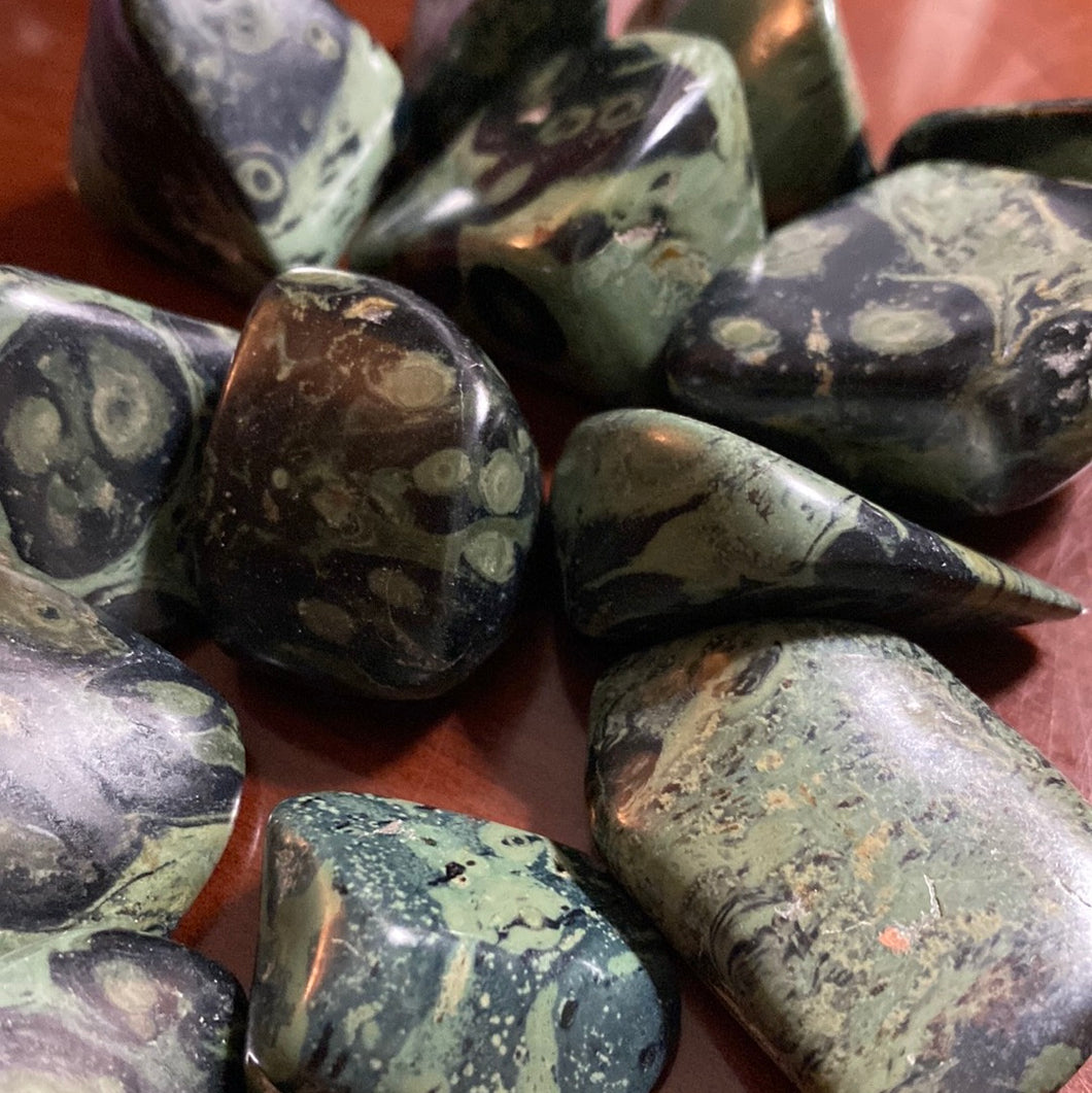 Crocodile Jasper Large Tumbles