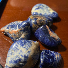 Load image into Gallery viewer, Sodalite - Tumbled w/Sunstone M
