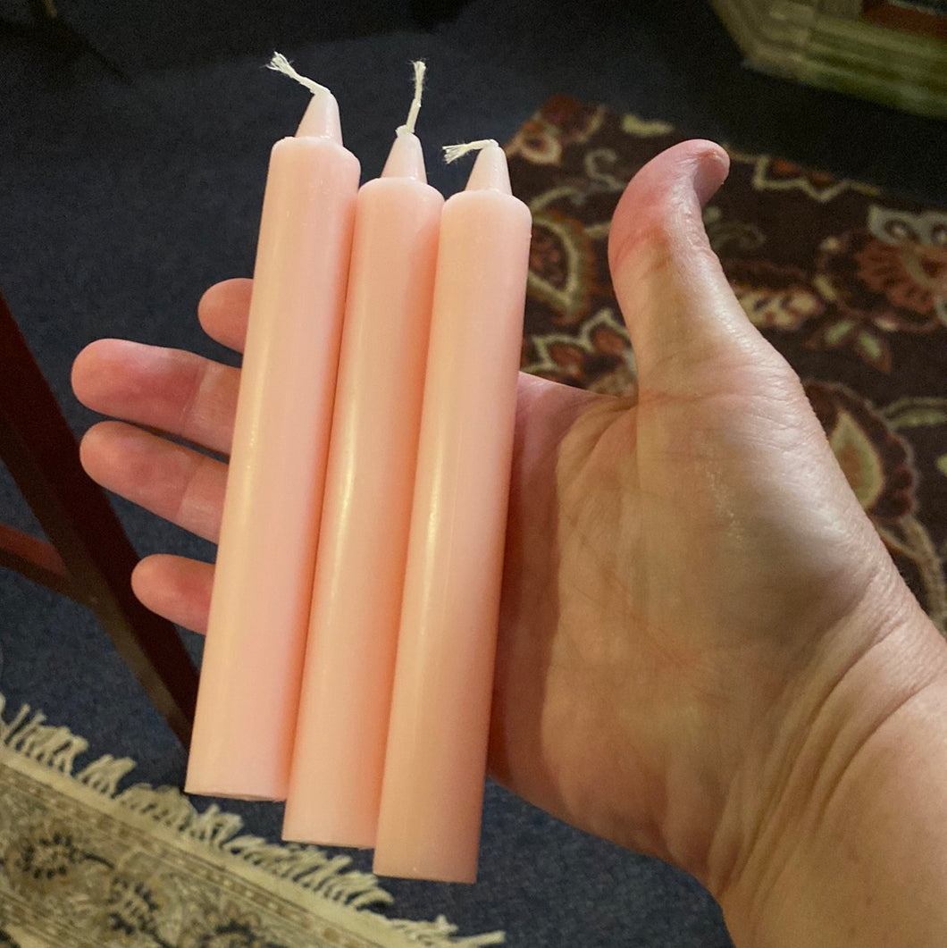 6” Pink Candle (Relationship/Love)