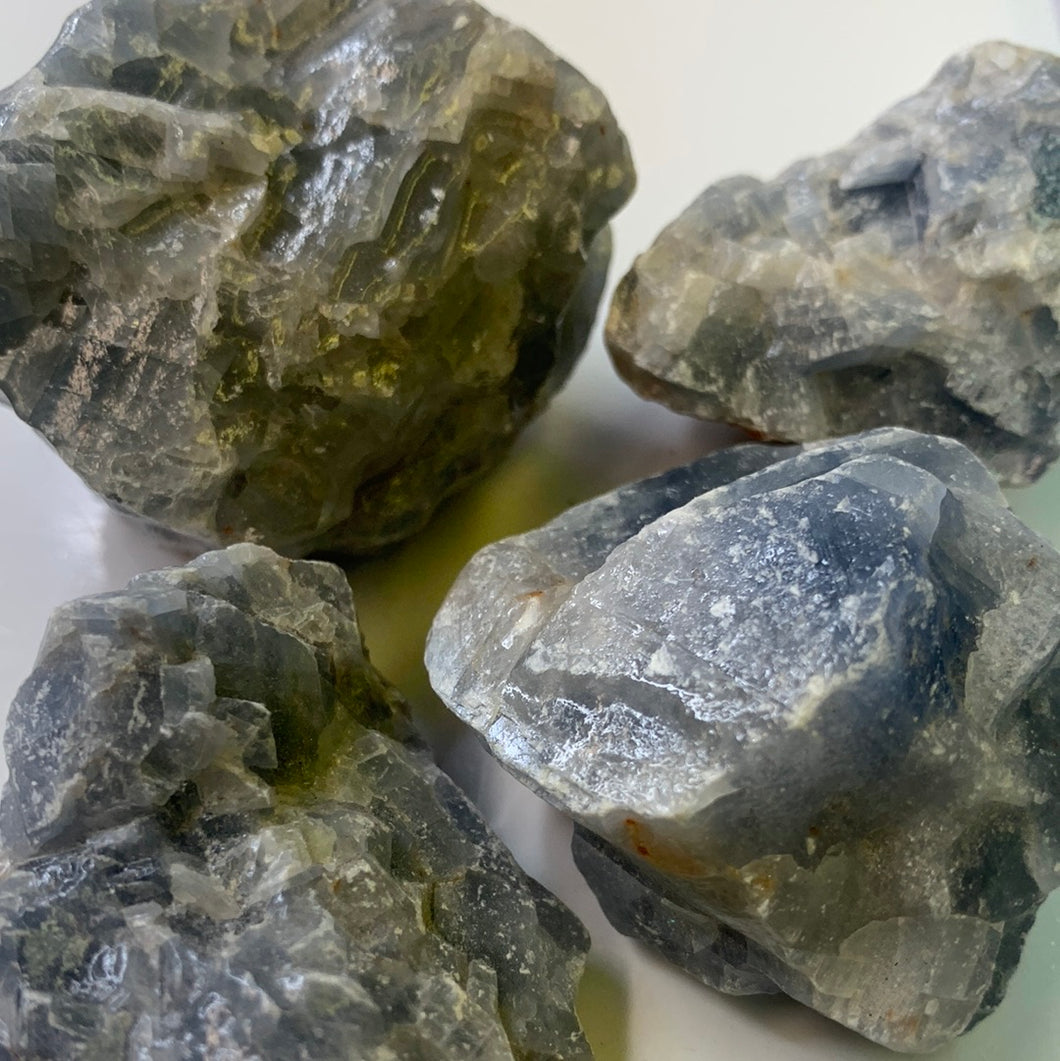 Blue Calcite - Raw M