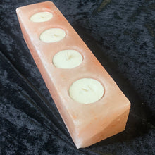 Load image into Gallery viewer, Himalayan Salt Candle Holder
