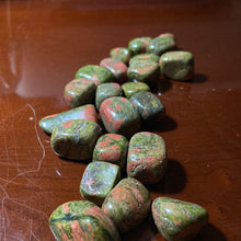 Load image into Gallery viewer, Unakite - Tumbled M
