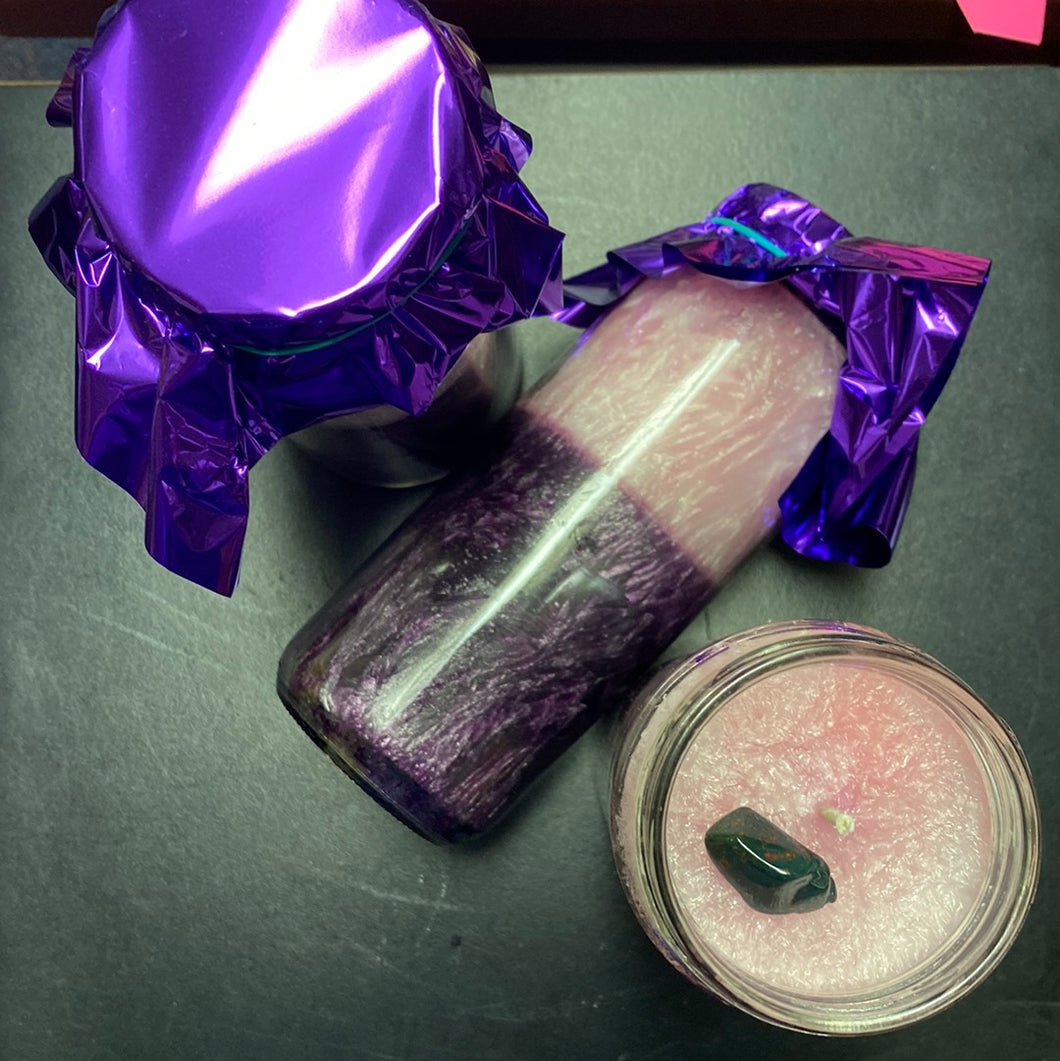 7 Day Lavender/Purple Candle (Spiritual Connection and Manifestation)