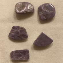 Load image into Gallery viewer, Charoite Cabachon .5”
