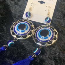 Load image into Gallery viewer, Evil Eye Protection Talisman Earrings
